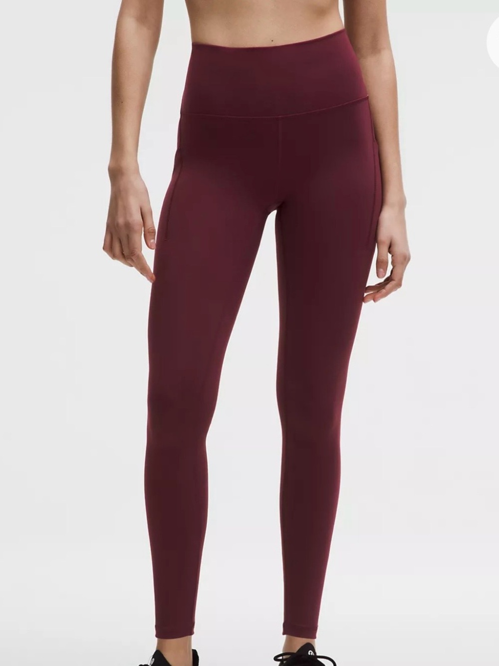 lululemon Burgundy Leggings | size 2